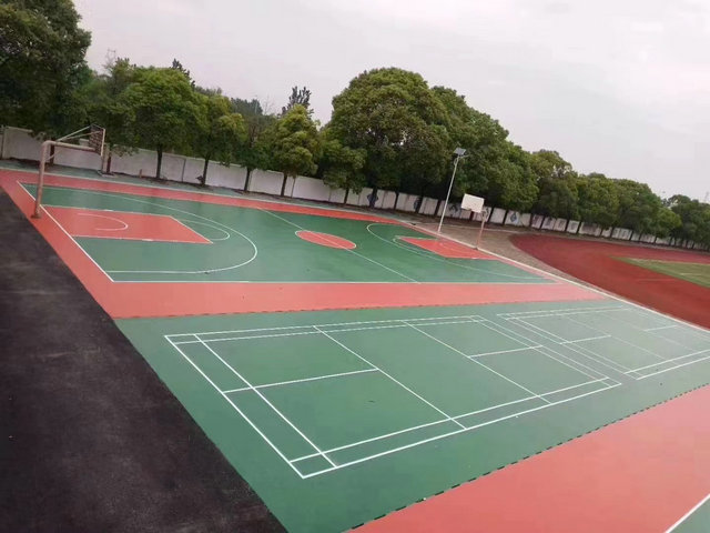 丙烯酸篮球场